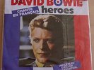 DAVID BOWIE - HEROES (CHANTE EN FRANCAIS - VINYL BLUE - EXCLUSIVE EDITION  7