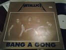 METALLICA-BANG A GONG-BLUE VINYL-LIVE 1988