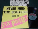 Sex Pistols Never Mind The Bollocks LP 1977 Australia w Insert ExCondition 
