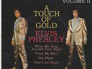 ELVIS PRESLEY EP '60 RCA A TOUCH OF GOLD RARE MAROON LABEL VG- VINYL/VG COVER