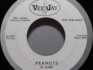 Four 4 Seasons 45 Peanuts One Sided Demo DJ WLP Vee Jay Frankie Valli 60's Pop