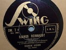 78 TOURS / DJANGO REINHARDT / SWING SW 7 / BOUNCIN'AROUND /SAINT LOUIS BLUES