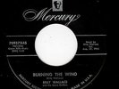 ROCKABILLY-BILLY WALLACE-MERCURY 70957-BURNING THE WIND/MEAN, MISTREATIN' BABY