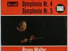 BRUNO WALTER BEETHOVEN SYMPHONIES 4 & 5 PHILIPS ED.1 HIFI STEREO 835541 AY EX-NM