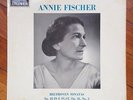 @SAX 2435 *BLUE/SILVER* ANNIE FISCHER* BEETHOVEN PIANO SONATAS NOS.18 & 32* NM
