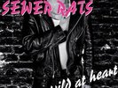 THE SEWER RATS-WILD AT HEART-VINYL LP ROOKIE RECORDS NEU