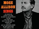 MOSE ALLISON-ALLISON SINGS (BACK TO BLACK LTD. EDT.)-VINYL LP CONCORD NEU