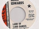 NOKIE EDWARDS : Land of 1,000 Dances (WASP) NW Mod Soul Garage Ventures 45 HEAR