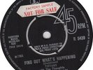 TIFFANY with the THOUGHTS Find Out Whats Happening 1966 UK demo/promo EX vinyl