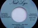 Bob Williams I'M ALRIGHT Nad-LYN  PRIVATE MODERN SOUL FUNK Very Rare 45 Listen