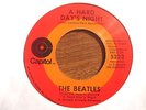 45 rpm 7 inch record BEATLES TARGET Hard Days Night & I Should Have Known.(43Li)