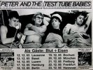 PETER AND THE TEST TUBE BABIES - 1985 - Tourplakat - Concert