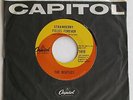 BEATLES Strawberry Fields Forever original 1967 Canada Capitol Swirl single 5810