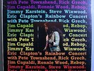ERIC CLAPTON w/PETE TOWNSHEND RAINBOW CONCERT VERY RARE SEALED ORIG 1973 RSO LP