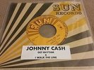 Johnny cash I walk the line - get rhythm Sun third man records country 45s 7