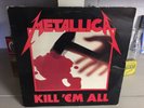 Metallica Kill Em All 1983 Megaforce Vinyl LP Record Album VG/VG+