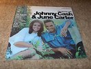 Johnny Cash & June Carter....Carryin' on With....rare SEALED LP