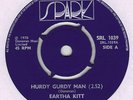 Eartha Kitt - Hurdy Gurdy Man/ Catch The Wind (Spark UK 1970)