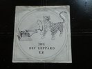 The def leppard ep only the sleeve no vinyl inside  original nwobhm .