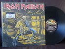 IRON MAIDEN Piece of mind MINT LP ORIGINAL DUTCH PRESSING w/ tour sticker NWOBHM
