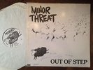 Minor Threat * OUT of STEP * SIGNED in 83 by Hansgen IAN Baker NELSON Peslar KBD