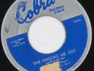 R&B Blues 45 Harold Burrage - She knocks me out / A heart COBRA