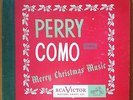 Perry Como SINGS MERRY CHRISTMAS MUSIC 1947 78 Multi Record (4) Binder Set  E