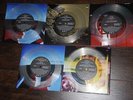 U2 Achtung Baby 5 clear vinyl singles box set rare not promo or cd one the fly