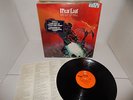 MEAT LOAF BAT OUT OF HELL '77 EPIC ORANGE LABEL SHRINK HYPE STICKER LP