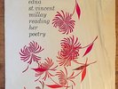 EDNA ST. VINCENT MILLAY Reading Her Poetry LP 1961 Caedmon NM-Mint