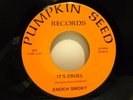 Enoch Smoky It's Cruel b/w Roll Over Beethoven Pumpkin Seed '69 Iowa Psych 45 NM