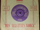 PARALYSED HMV 45 POP 378 GOLD LETTERING - ELVIS PRESLEY