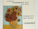 DECCA SXL 2235: BEETHOVEN Symphony No.7, Fidelio overture: ANSERMET, l'OSR (ED1)