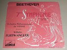 FURTWANGLER/FURTWAENGLER/BEETHOVEN/SYMPHONY 7/FRENCH LP VSM FALP 115