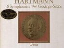 Hartmann - 8 Symphonien, Wergo 5 LP Box, Kubelik, Leitner, Fischer-Dieskau