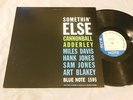 Hard Bop Jazz Vinyl LP - Cannonball Adderley - Somethin Else - Reissue - Blue No