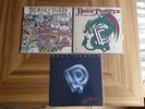 3 mal Deep Purple, the book of taliesyn, the battle rages on, perfect stranger