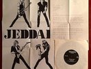 Jeddah: Eleanor Rigby/Ghosts M- **Signed Letter+Poster** NWOBHM metal 1983 rare