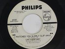LOU COURTNEY: Watched You Slowly Slip Away / I'll Cry If I Want To 45 (dj, play