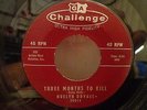 HUELYN DUVALL---THREE MONTHS TO KILL(Rockabilly 45's)
