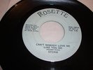 MODERN SOUL- STORM- ROSETTE 45 RPM- CAN'T NOBODY LOVE ME LIKE YOU DO- RARE- HEAR