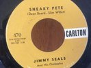 Obscure Rocker Instrumental 45 Jimmy Seals Carlton Lbl.