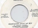 CHRISTINE COOPER HEARTACHES AWAY MY BOY B/W A BAD BOY RARE PARKWAY WLP VG