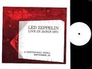 LED ZEPPELIN 2 LP Live Japan FESTIVAL HALL OSAKA 09/29/71 nm WHITE LABEL stamped