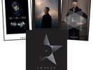 David Bowie Black Star Deluxe package clear vinyl lp + all three lithographs