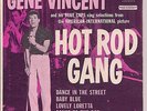 GR8 GENE VINCENT ROCKABILLY EP & PIC SLEEVE - HOT ROD GANG - CLEAN 45 &  PS
