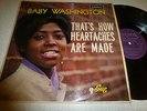 BABY WASHINGTON..THAT'S HOW HEARTACHES ARE MADE. UK IST ISSUE LONDON No HAC 8260