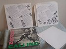 THE CLASH london calling lp  uk CBS records , PUNK ROCK ,inner lyric + POSTER