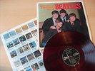 Beatles Please Please Me Japan red vinyl LP Erstpressung OP-7548