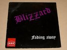 BLIZZARD - FADING AWAY - EP LP 45 RPM - RARE PRIVATE SWEDISH 1987 METAL - LISTEN